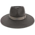 Stingray - Walrus Hats Grey Wide Brim Wool Felt Fedora Hat